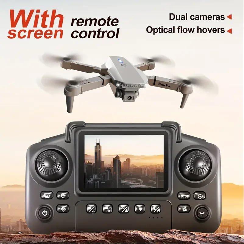 Дрон E88 HD с двойной камерой, – обзор и цена Jjrc Drone X12