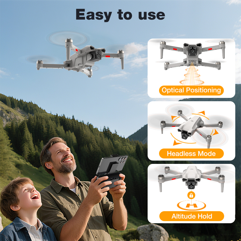 Новый дрон L107 PRO 8K для аэр – обзор и цена Jjrc Drone X12